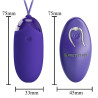 Pretty Love - Berger Youth Oeuf Vibrant Télécommandé Violet